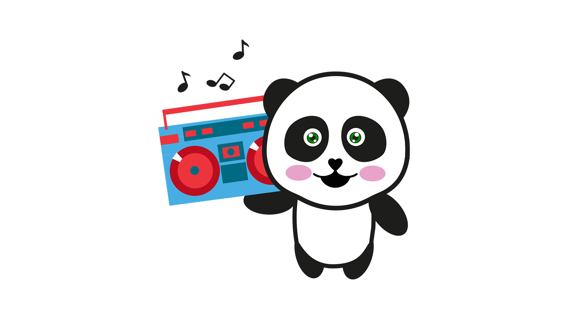 panda-boombox