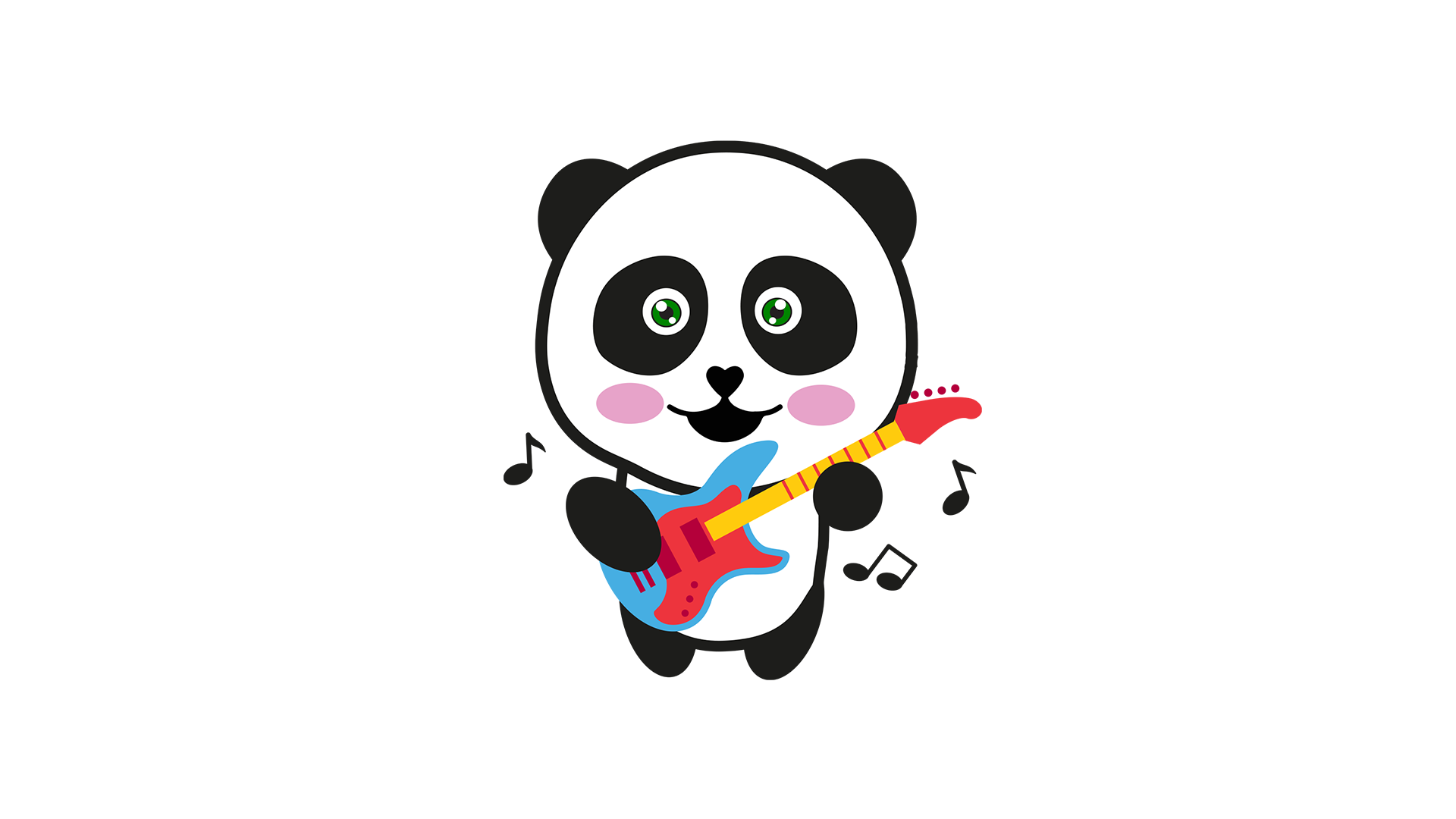panda-gitara