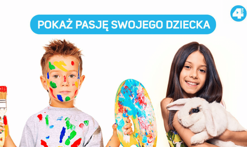 Konkurs w 4FUN KIDS: pokaż pasję swojego dziecka!