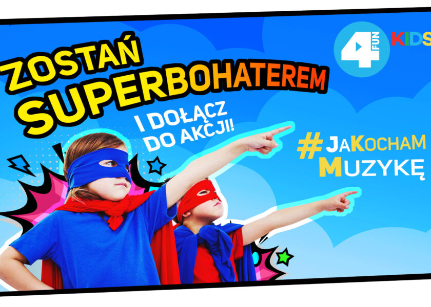 ZOSTAŃ SUPERBOHATEREM – każdy może pomóc dzieciom głuchym i niedosłyszącym!