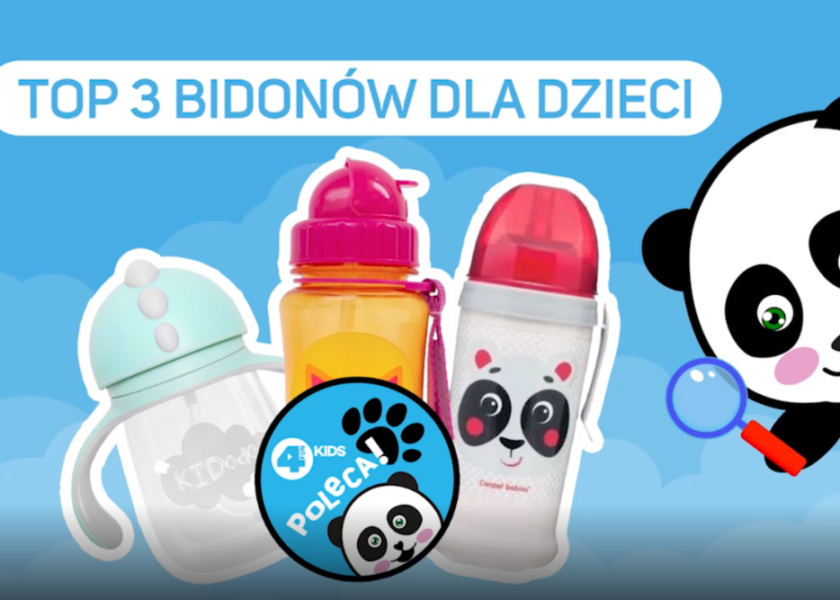 4FUN KIDS poleca: TOP 3 bidonów dla dzieci