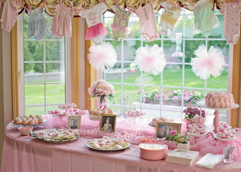 7 pomysłów na baby shower – motyw przewodni