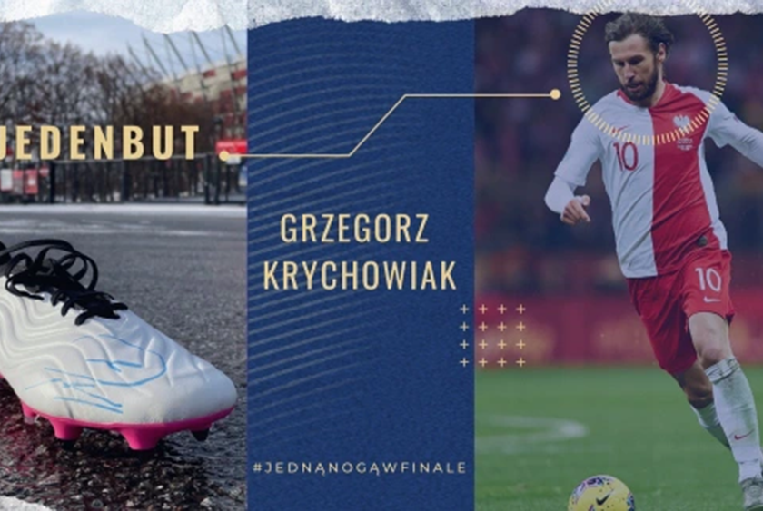 Nie każdy bohater nosi dwa buty — specjalna aukcja z jednym butem Grzegorza Krychowiaka