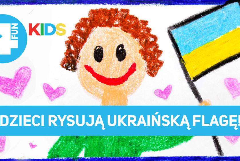 Rysujemy z 4FUN KIDS: Wasze rysunki wsparciem dla Ukrainy