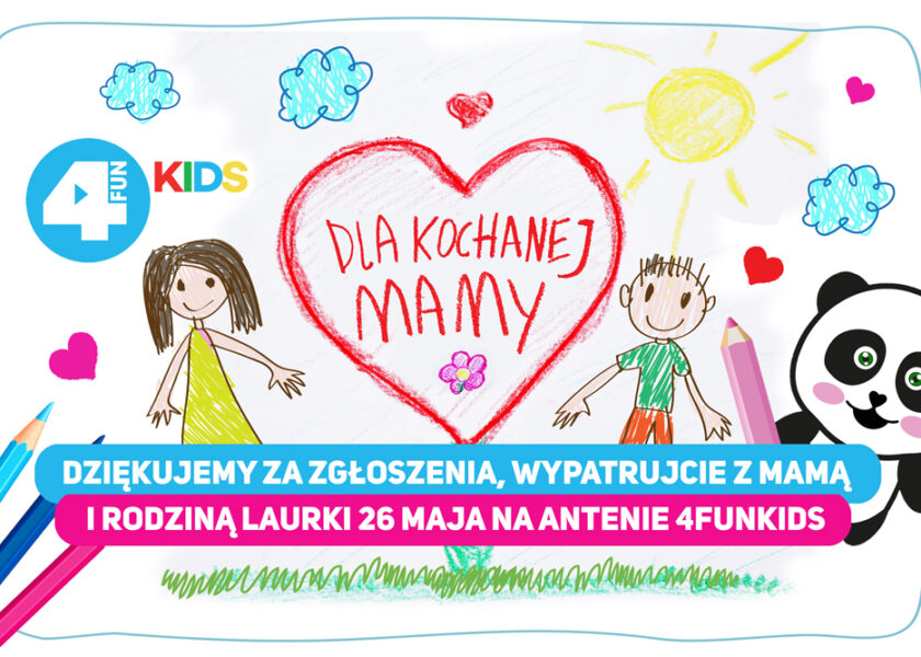 Dzień Mamy 2024 w 4FUN KIDS – dziękujemy za zgłoszenie