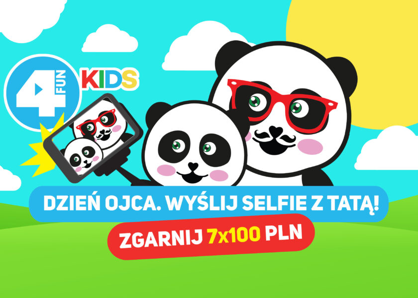 Dzień Ojca w 4FUN KIDS — w jakich godzinach emitujemy selfie z tatą 23 czerwca?