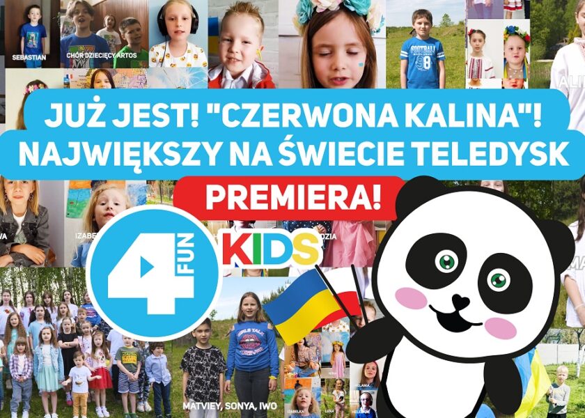 Czerwona kalina – największy na świecie dziecięcy polsko-ukraiński teledysk już jest! Piękny i wzruszający! [WIDEO]