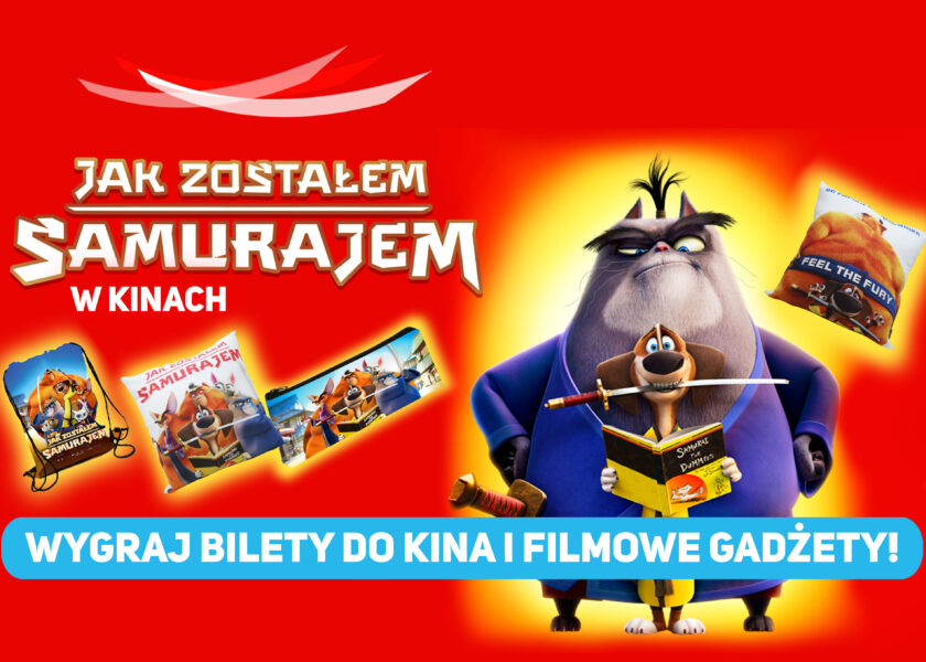 [ZAKOŃCZONY] Wygraj bilety do kina i gadżety z filmu ‘Jak zostałem samurajem’!