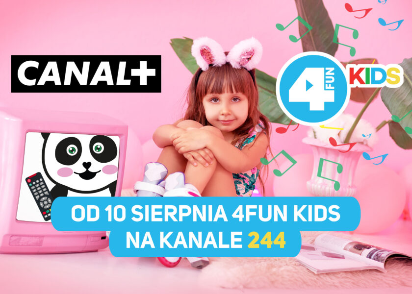 4FUN KIDS w CANAL+: nowy numer kanału. Gdzie oglądać?
