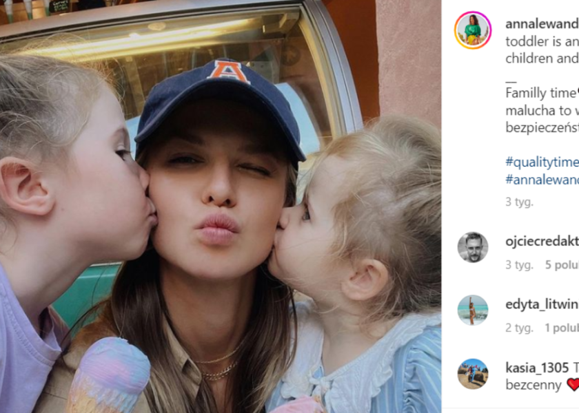 Anna Lewandowska z córką trenują na scenie. ‘Wymiata’