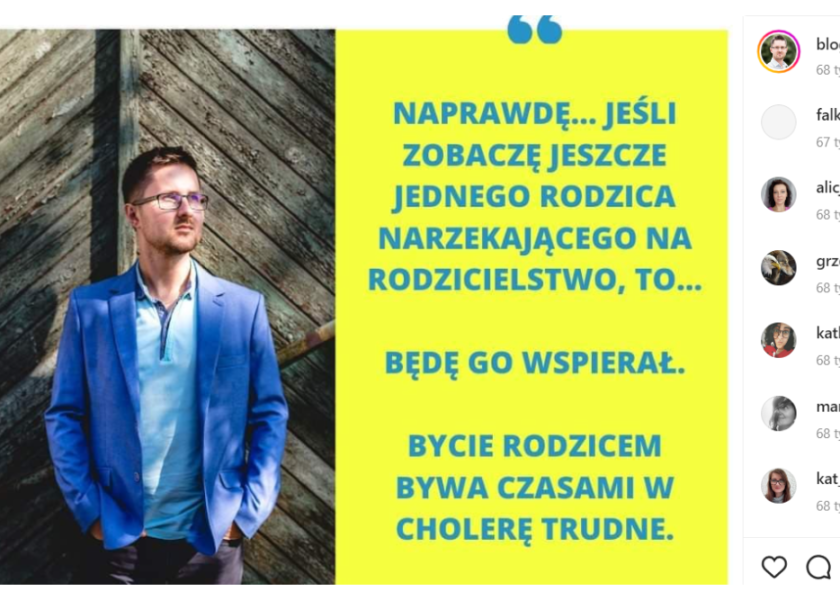 Blog Ojciec to guru rodzicielstwa, a w wolnej chwili szuka nowych memów. Kim jest naprawdę?
