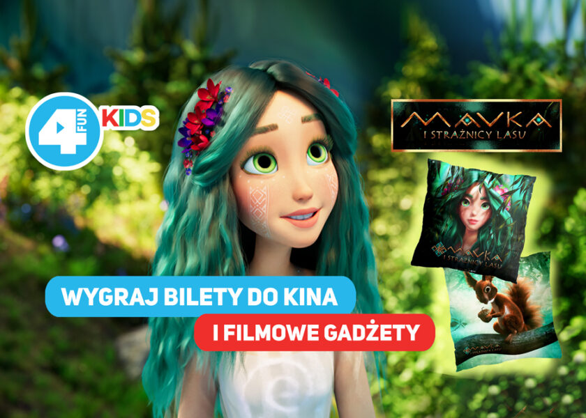 [ZAKOŃCZONY] KONKURS: Mavka i strażnicy lasu — wygraj bilety do kina i filmowe gadżety!