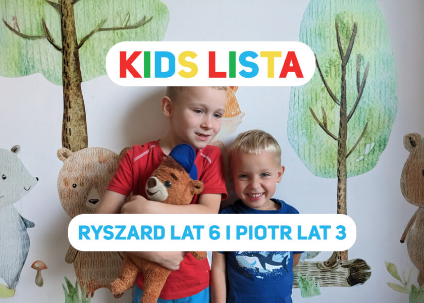 Kids Lista: Twoje dziecko prezenterem 4FUN KIDS! W tym tygodniu Ryszard i Piotr z Piły