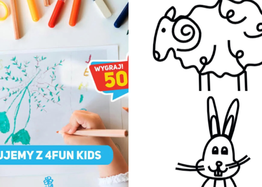 Wielkanoc 2025 w Rysujemy z 4FUN KIDS – świąteczne tematy prac!